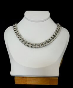 Correntaria Chocker Prata