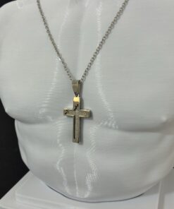 Colar Cruz Vazada – Masculino