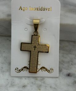 Pingente Oração Pai Nosso