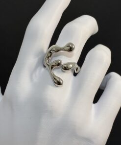 Anel Tendência Prata