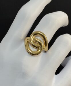 Anel Tendência Dourado