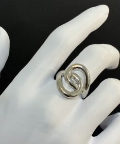 Anel Tendência Prata