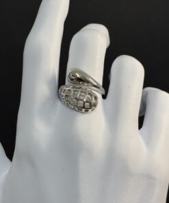 Anel Tendência Prata