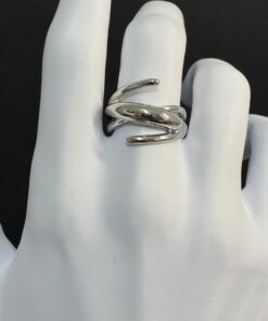 Anel Tendência Prata