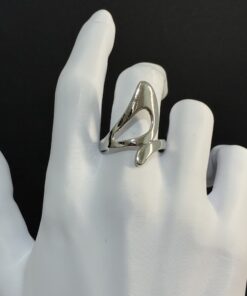 Anel Tendência Prata