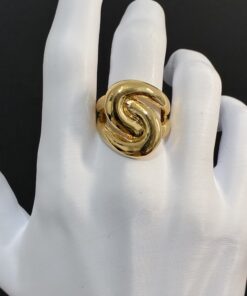 Anel Tendência Dourado