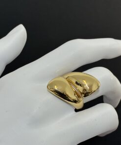 Anel Tendência Dourado