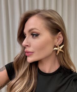 Brinco Bijoux Dourado