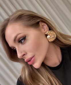 Brinco Bijoux Dourado