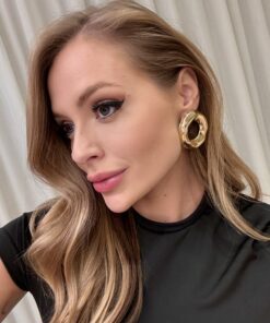 Brinco Bijoux Dourado