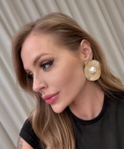 Brinco Bijoux Dourado