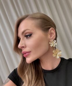 Brinco Bijoux Dourado