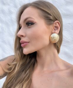 Brinco Bijoux Premium Dourado / Prata