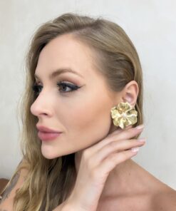 Brinco Bijoux Premium Dourado / Prata