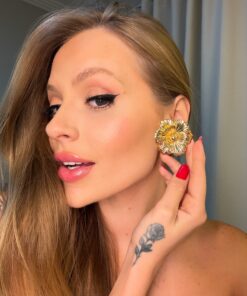 Brinco Bijoux Premium Dourado / Prata