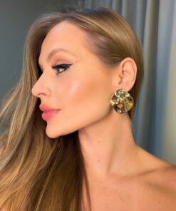 Brinco Bijoux Premium Dourado / Prata