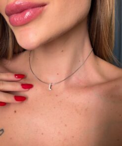 Colar Letra Inicial Veneziana – Níquel Free