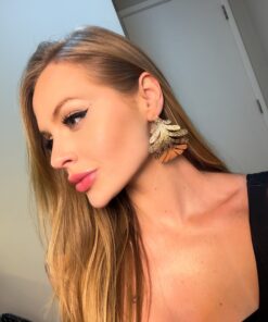 Brinco Bijoux Premium Dourado / Prata