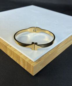 Bracelete Aço Inox Dourado / Prata