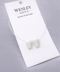 Colar Madrepérola Nylon 2 meninas