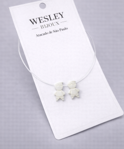 Colar Madrepérola Nylon 2 meninos