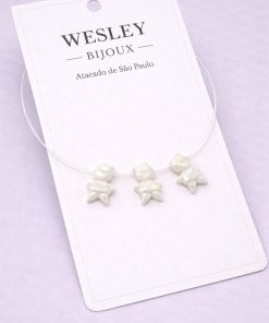 Colar Madrepérola Nylon 3 Meninos