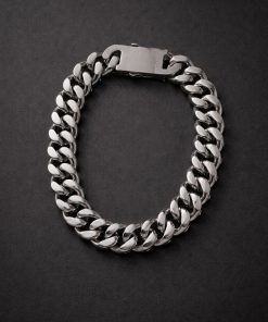 Pulseira Masculina Um e Um Aço Inox