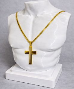 Colar Masculino Aço Inox