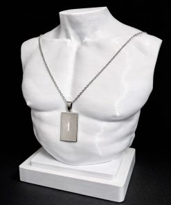 Colar Masculino Aço Inox