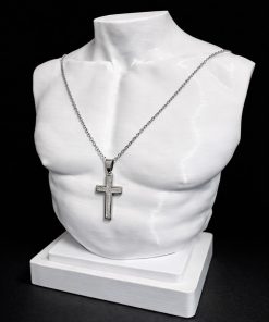 Colar Masculino Aço Inox