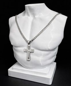 Colar Masculino Aço Inox