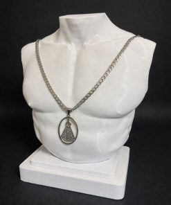 Colar Masculino Aço Inox