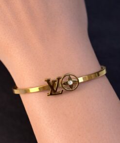 Bracelete Aço inox Dourado