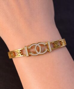 Bracelete Aço inox Dourado