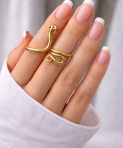 Anel Bijoux Premium Prata Regulável