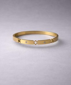 Bracelete Aço inox Dourado