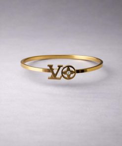 Bracelete Aço inox Dourado