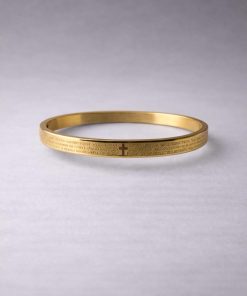 Bracelete Aço inox Dourado