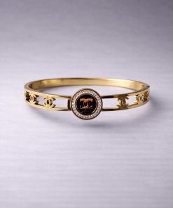 Bracelete Aço inox Dourado