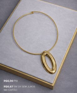 Chocker Aro Dourado