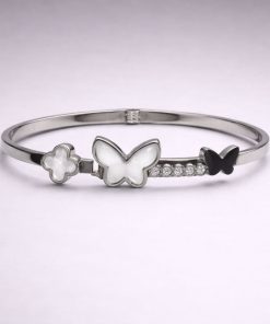 Bracelete Aço inox Prata