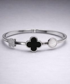 Bracelete Aço inox Prata