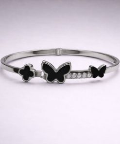 Bracelete Aço inox Prata