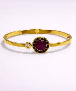 Bracelete Aço inox Dourado