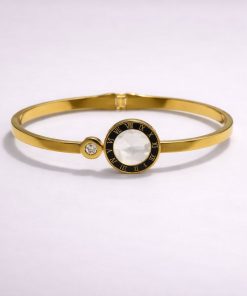 Bracelete Aço inox Dourado