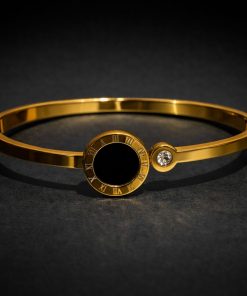 Bracelete Aço inox Dourado