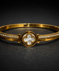 Bracelete Aço inox Dourado