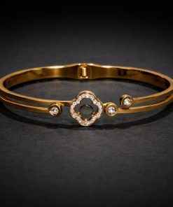 Bracelete Aço inox Dourado