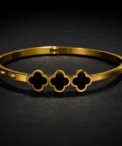 Bracelete Aço inox Dourado