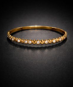 Bracelete Aço inox Dourado